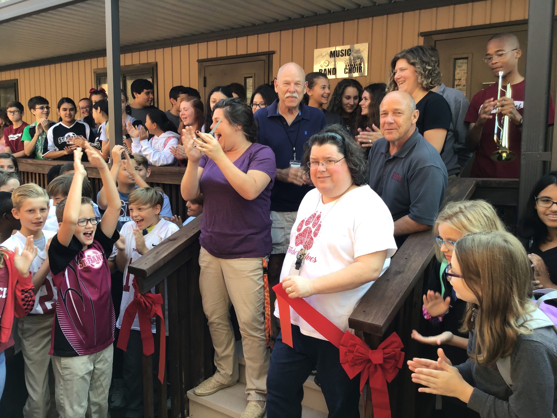 St. Francis of Assisi School Unveils Newly Renovated Music Portable ...