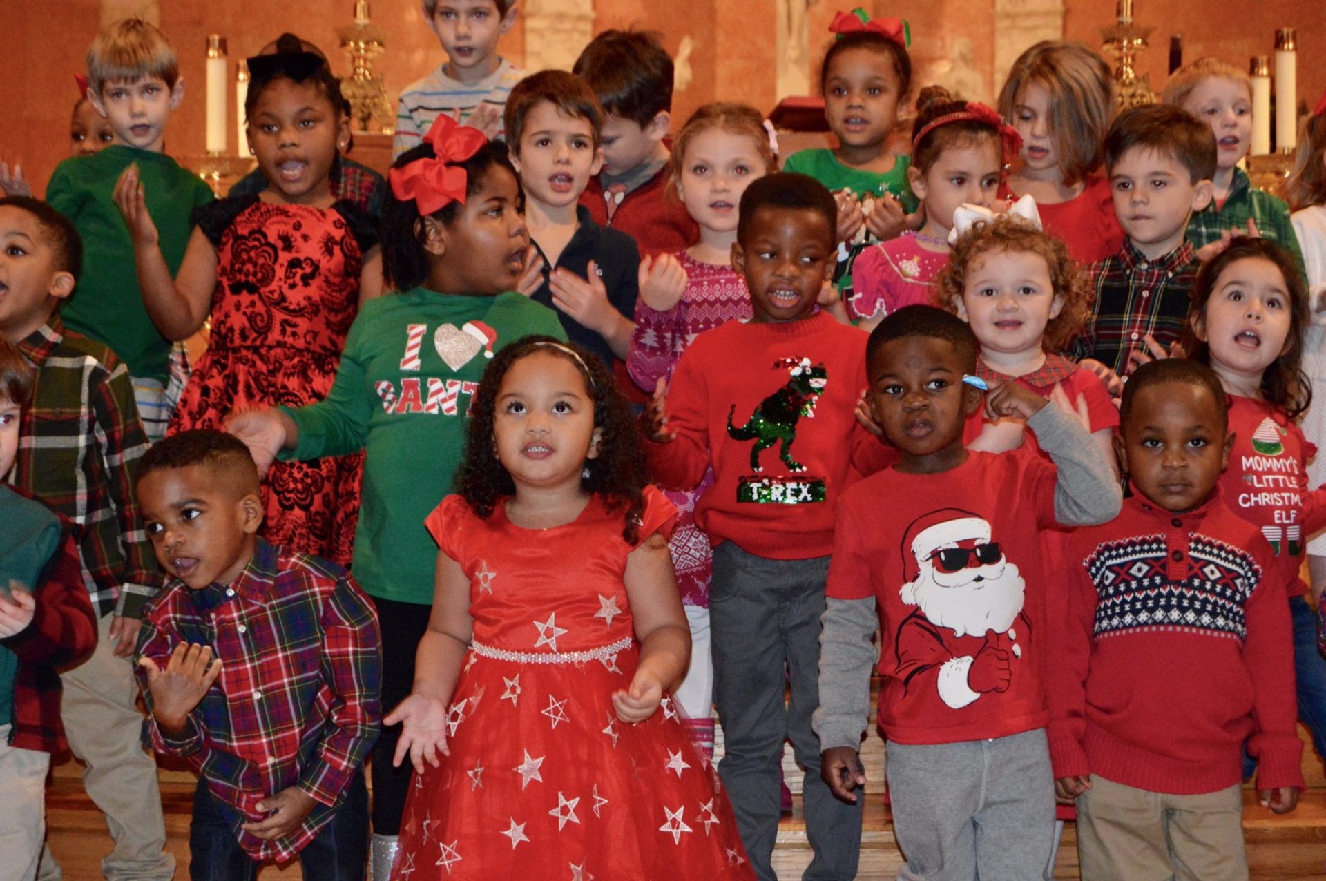 ICCS Students Present Christmas Programs Catholic Diocese of Memphis
