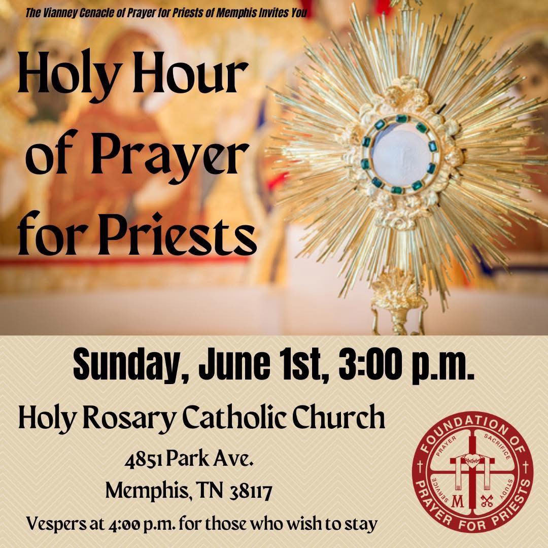 Holy Hour of Prayers for Priests