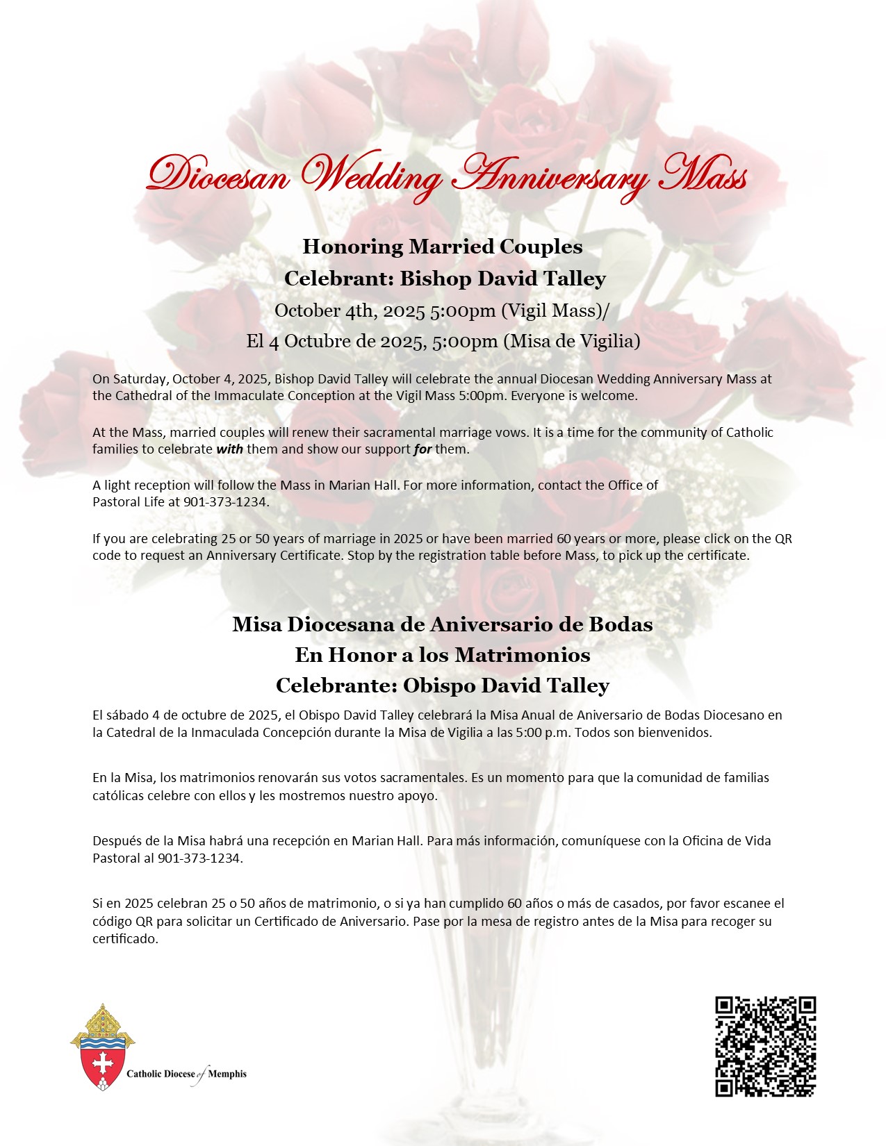 Diocesan Wedding Anniversary Mass