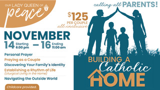 Building a Catholic Home Retreat