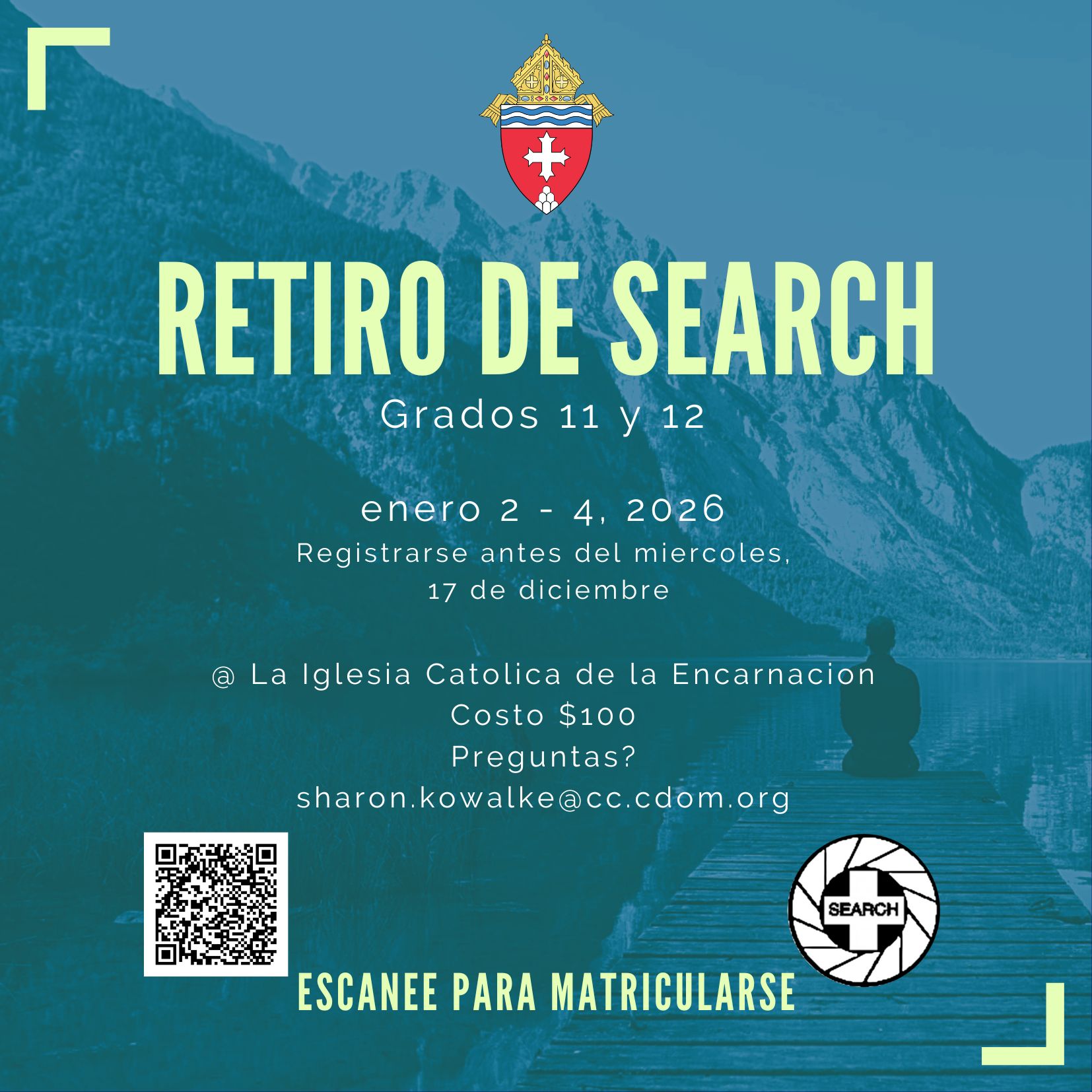 Retiro De Search enero 2 - 4, 2026