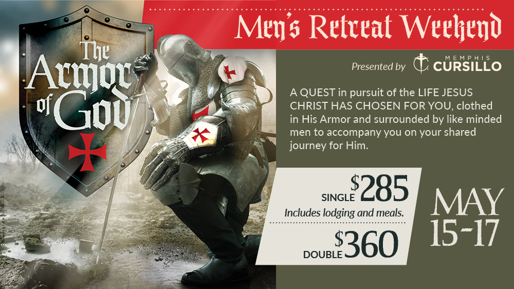 The Armor of God, a Men's Retreat Weekend