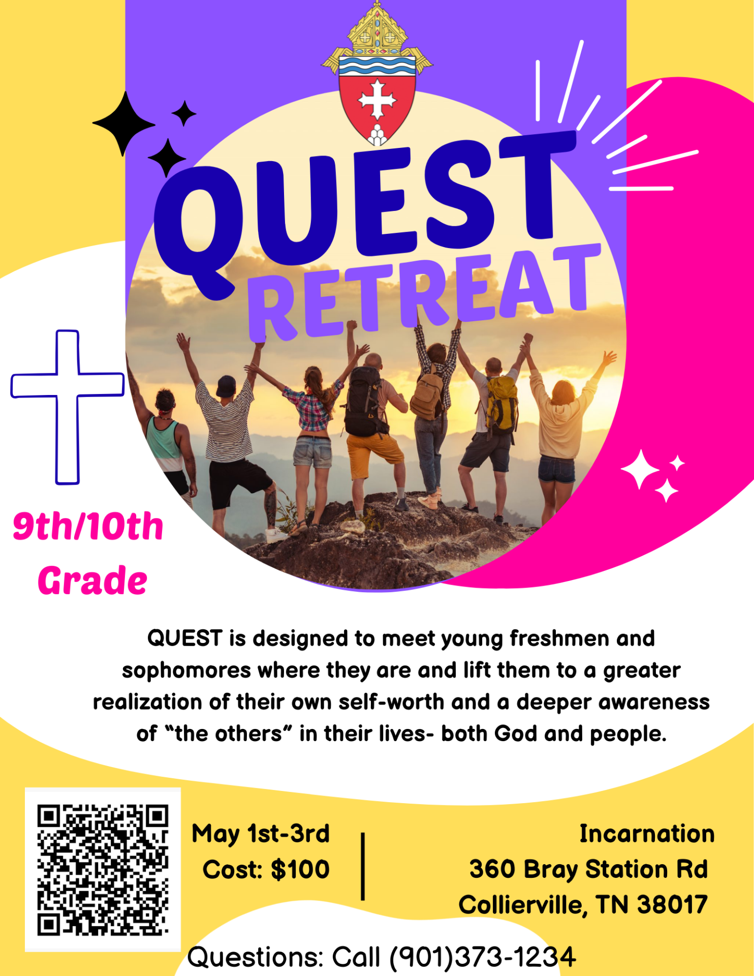 Quest Retreat (9th and 10th grade)