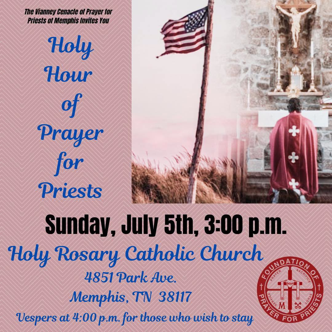 Holy Hour of Prayer for Priests