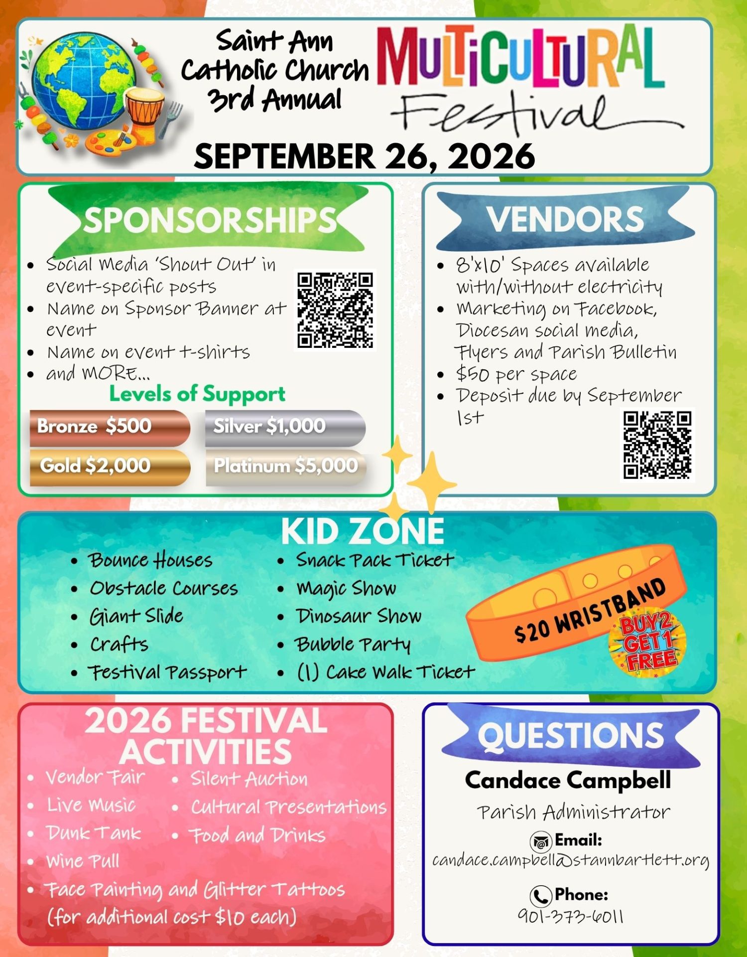 St. Ann Catholic Church 3rd Annual Multicultural Festival