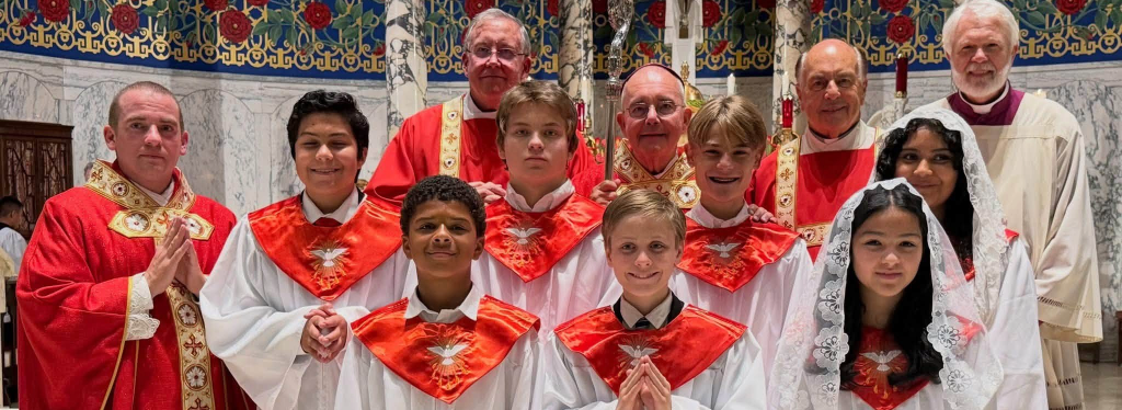 Holy Mass and Sacrament of Confirmation at St. Theresa the Little Flower Catholic Church